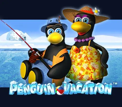 ธีมเกมสล็อต Penguin Vacation จากค่าย Pussy888