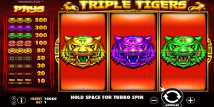 ธีมเกมสล็อต Triple Tigers