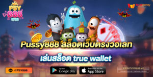 Pussy888 สล็อตเว็บตรงวอเลท เล่นสล็อต true wallet