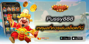 Pussy888 เหตุผลที่ควรเล่นสล็อตที่นี่
